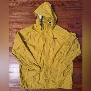 Marmot Men's Vibrant Yellow Raincoat